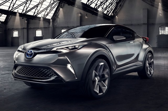 New Toyota C-HR Compact Hybrid Crossover 2016